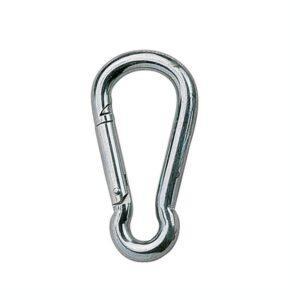 Mosquetón galvanizado  6x60mm  carga trabajo 100k
