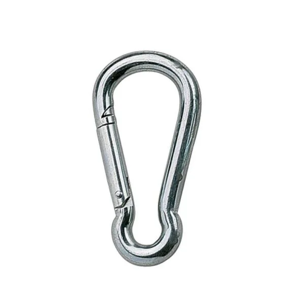 Mosquetón galvanizado  6x60mm  carga trabajo 100k