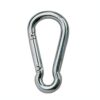Mosquetón galvanizado 7x70 mm, 200 kg