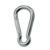 Mosquetón galvanizado 7x70 mm, 200 kg