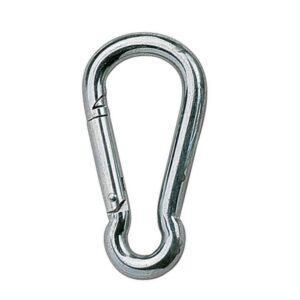 Mosquetón galvanizado  7x70mm  carga trabajo 200k