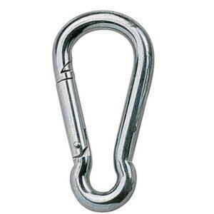Mosquetón galvanizado  8x80mm  carga trabajo 225k