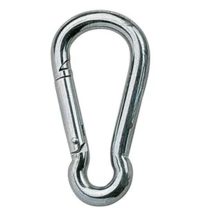 Mosquetón galvanizado  8x80mm  carga trabajo 225k