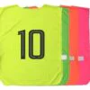 Pecheras numeradas talle M, pack x 10