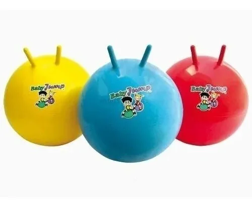 Pelota Saltarina  PVC  con 2 agarres para sujetars