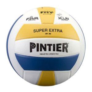 Pelota Voley PINTIER Super extra tricolor/blanco