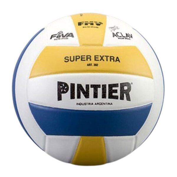 Pelota Voley PINTIER Super extra tricolor/blanco