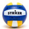 Vóley STRIKER goma vulcanizada, tricolor