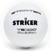 Vóley STRIKER goma vulcanizada, Blanca