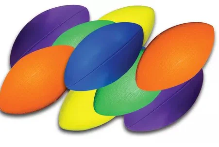 Pelota de espuma de PU  tipo Rugby Nº 2  16 x 9 cm