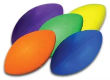 Pelota de espuma de PU  tipo Rugby Nº 4  24 x 13cm