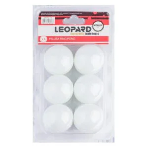 Pelotitas de Ping-Pong LEOPARD  1 estrella   blist