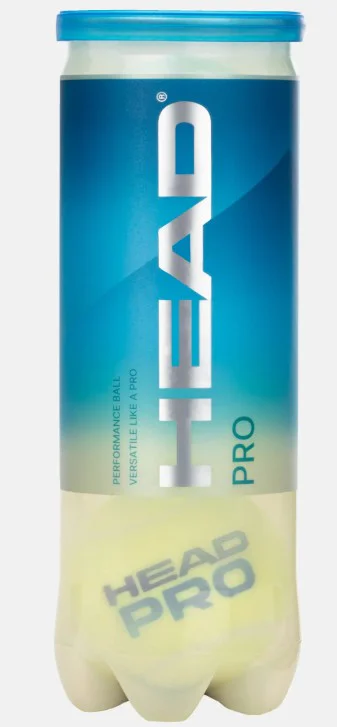 Pelotitas de tenis Head Pro  tubo x 3