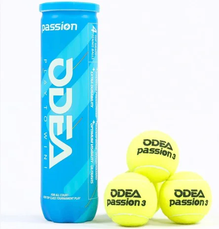 Pelotitas de tenis ODEA TZ1 Extra Premium tubo x4