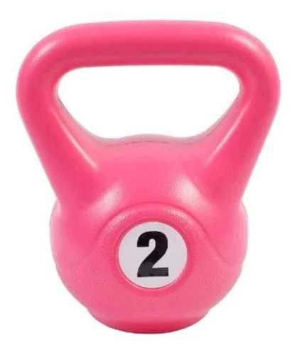 Pesa rusa / Kettebell  2 Kg  PVC