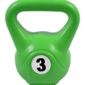 Pesa rusa / Kettebell  3 Kg  PVC