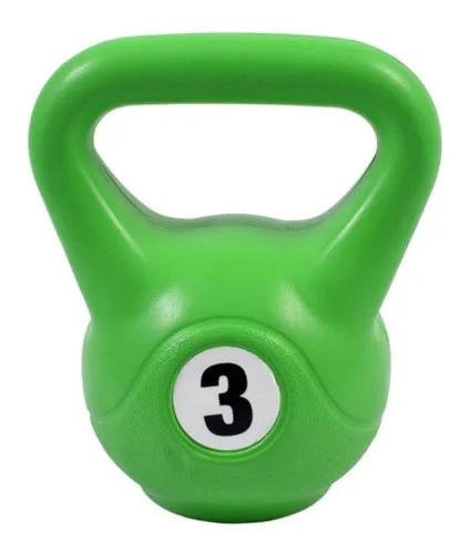 Pesa rusa / Kettebell  3 Kg  PVC