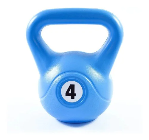 Pesa rusa / Kettebell  4 Kg  PVC