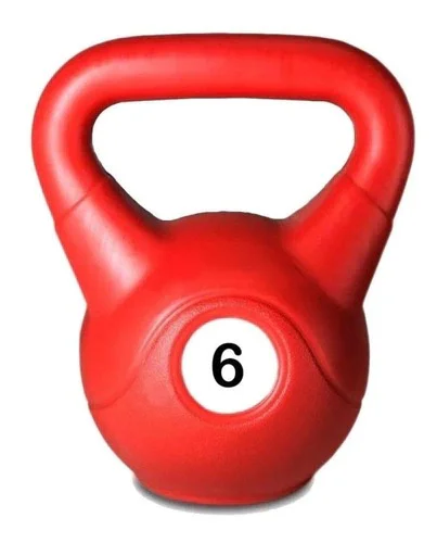 Pesa rusa / Kettebell  6 Kg  PVC
