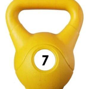Pesa rusa / Kettebell  7 Kg  PVC