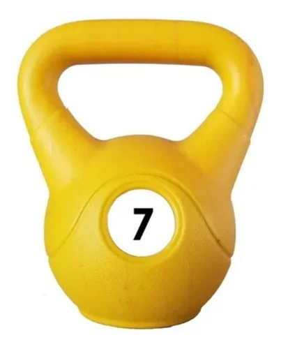 Pesa rusa / Kettebell  7 Kg  PVC