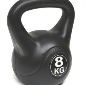 Pesa rusa / Kettebell  8 Kg  PVC