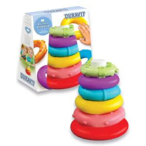 Pirámide de anillos apilables DURAVIT 6 piezas