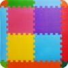 Piso goma EVA encastrable 50x50x1,5 cm, colores