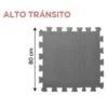 Piso goma EVA encastrable alto tránsito 80x80x1,5