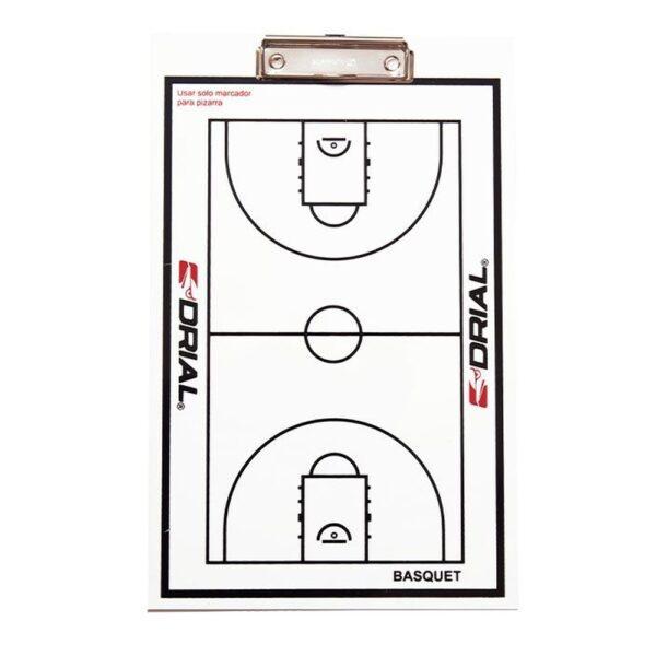 Pizarra táctica de basquet