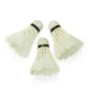 Plumas plásticas Bádminton ANNEZI, blíster x 3