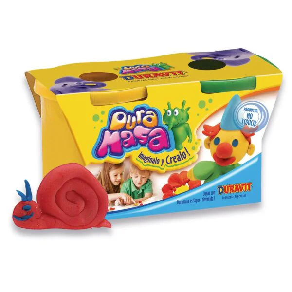 Pote de masa DURAVIT moldeable  x 2  varios colore