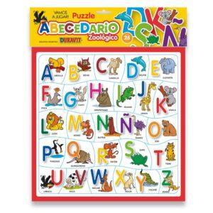 Puzzle DURAVIT Abecedario  27 piezas  blíster 32x4