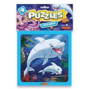 Puzzle DURAVIT Acuario chico  4 piezas  4 motivos 