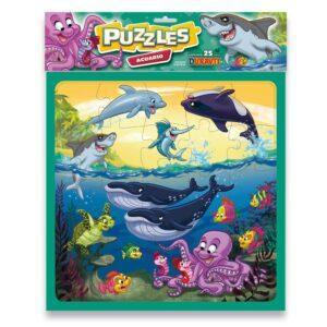 Puzzle DURAVIT Acuario grande  25 piezas  blíster