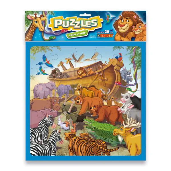 Puzzle DURAVIT Arca de Noé  25 piezas  blíster 33x