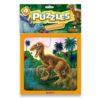 Puzzle DURAVIT Dinosaurios chico, 4 piezas
