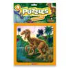 Puzzle DURAVIT Dinosaurios chico, 4 piezas