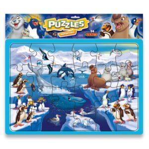 Puzzle DURAVIT Fauna Antártica  24 piezas  blíster