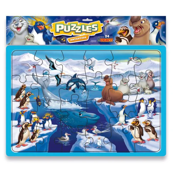 Puzzle DURAVIT Fauna Antártica  24 piezas  blíster