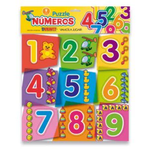 Puzzle DURAVIT Números  9 piezas  blíster 33x40 cm