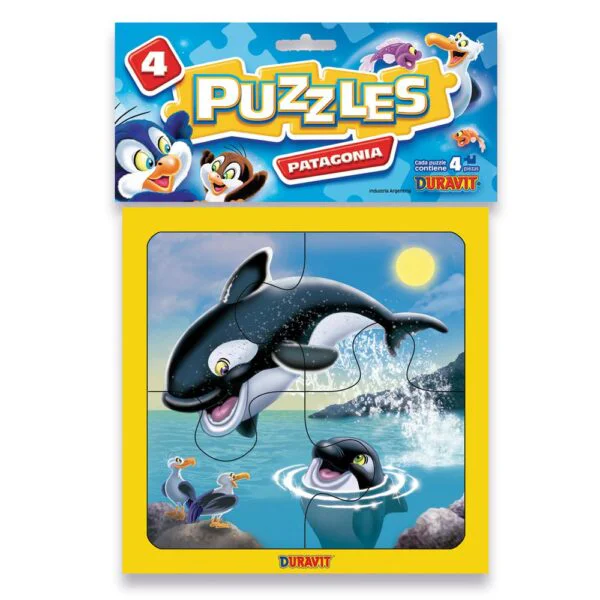 Puzzle DURAVIT Patagonia  4 piezas  4 motivos  bli