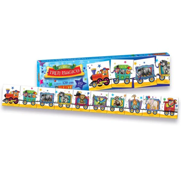 Puzzle DURAVIT Tren Mágico Circo  10 piezas  675x1