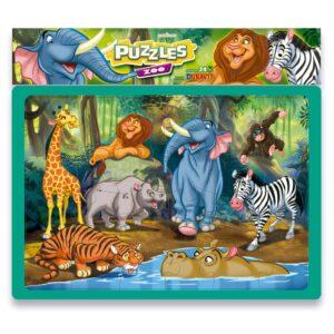 Puzzle DURAVIT Zoo  24 piezas  blíster 50x43 cm 
