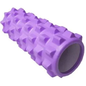 Rodillo de goma eva y pvc para pilates/yoga textu