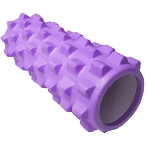 Rodillo de goma eva y pvc para pilates/yoga  textu