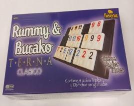Rummy Burako clásico plateado