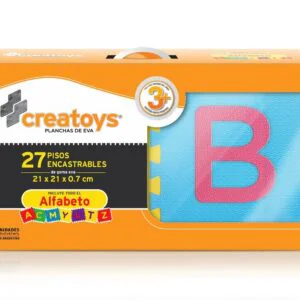 Set de Baldosas encastrables de goma eva  21x21x0 