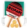 Set de Ping-Pong LEOPARD 2 paletas, 3 pelotitas
