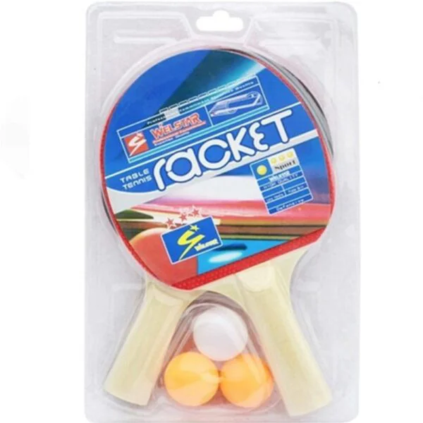 Set de Ping-Pong WelStar  2 paletas  3 pelotitas